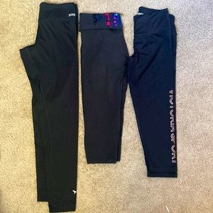 Bundle 3 Pink and Victoria secret leggings